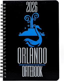 2026 Orlando, Florida Datebook & City Planner – Resource Guide with Daily, Weekly & Monthly Views – 3 Year Reference Calendar Multi Purpose Travel Notebook Guide & Adventure Diary
