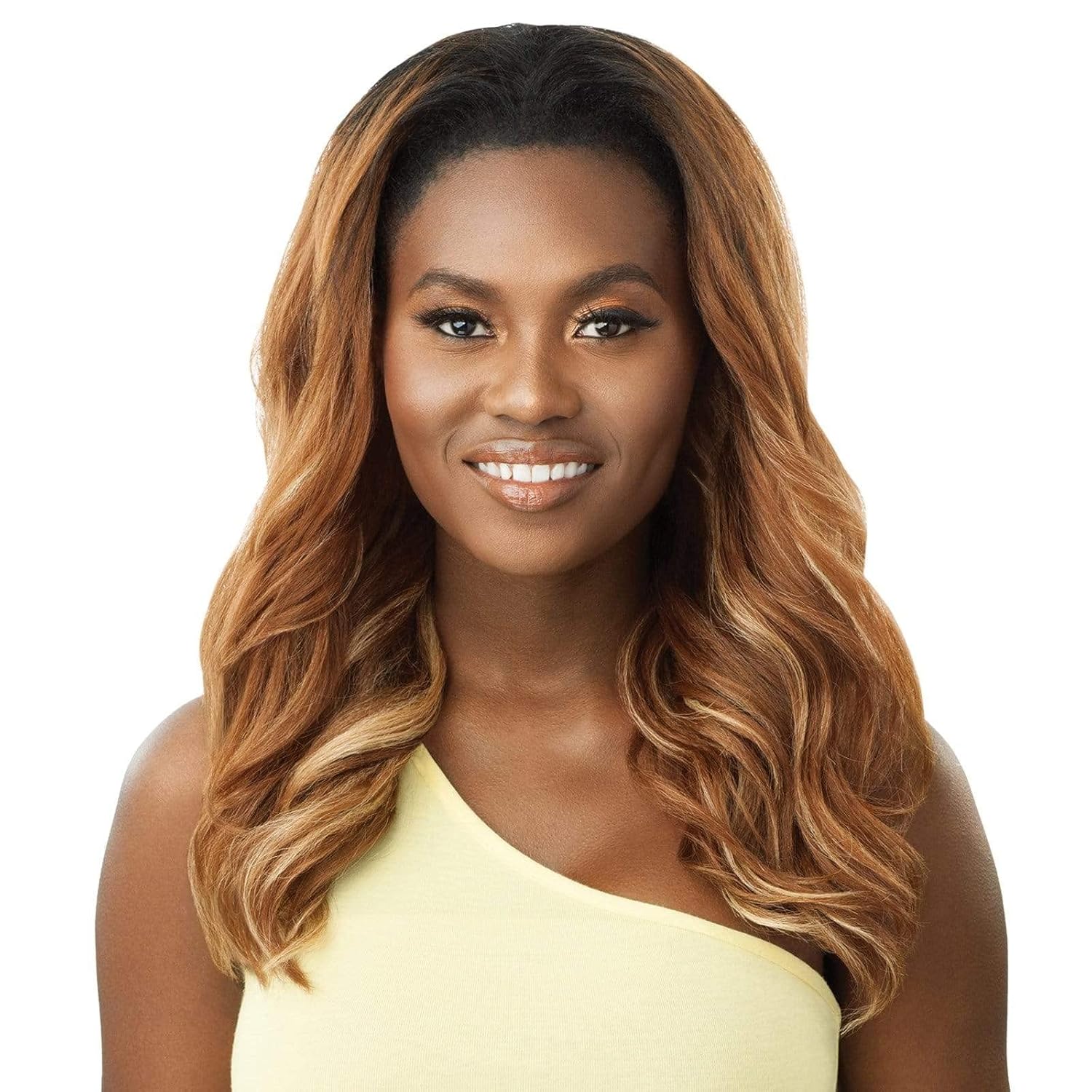 Outre Converti Cap Deluxe Cap Lays Flat Heat Resistant Fiber High Tex Rosey Waves (1)