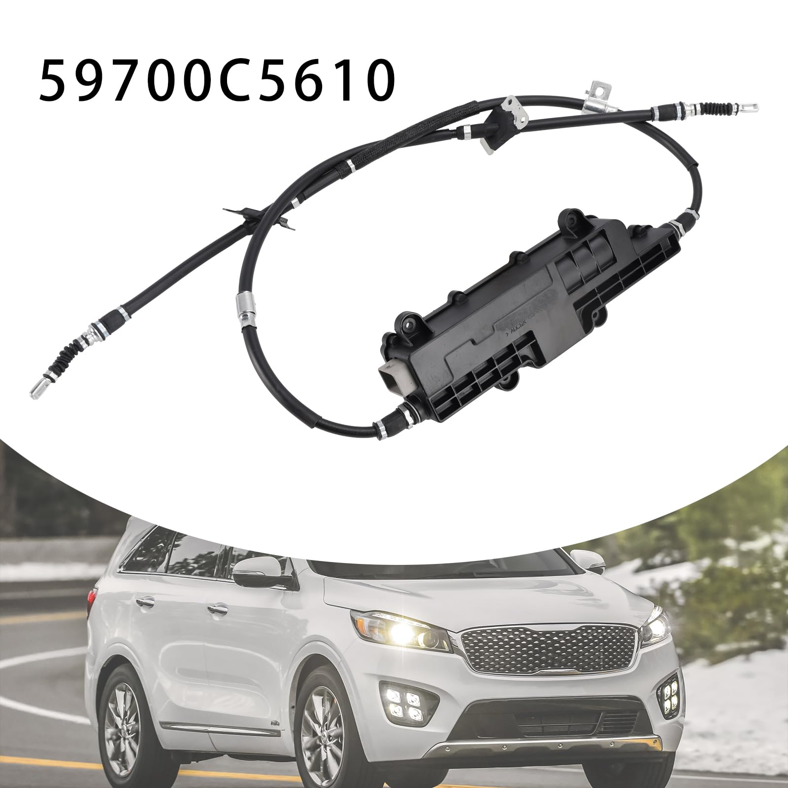 Topteng 59700C5610 Feststellbremse elektronisch passend für Kia Sorento 2015-2018 2WD