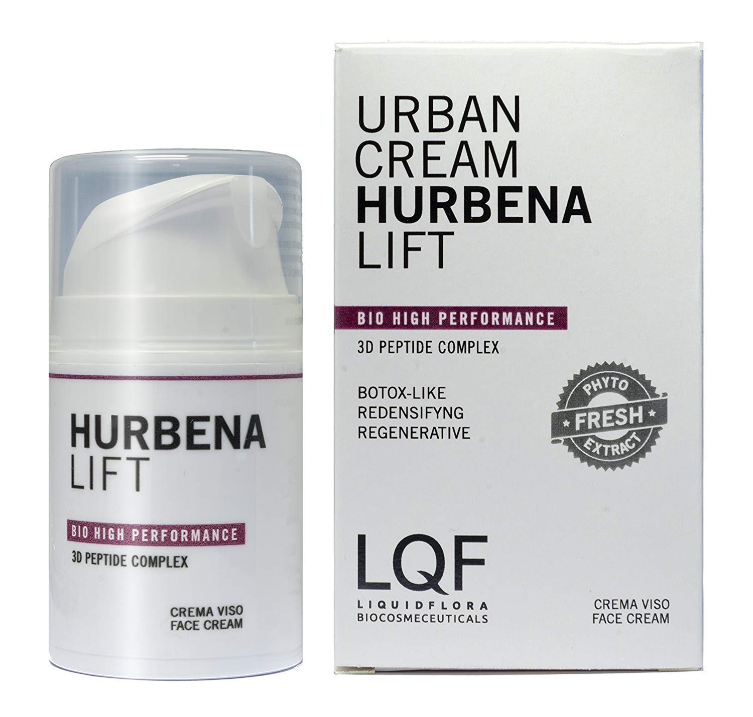LIQUIDFLORA CREMA VISO HURBENA LIFT DENSIVE FORMULA PELLE SECCHE E MOLTO SECCHE EFFETTO BOTX-LIKE 50 ML