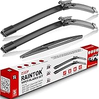 Vista 13 de Escobillas Limpiaparabrisas de Repuesto para Mitsubishi Outlander 2014-2020 Calidad Original de Fábrica Juego de Escobillas Delanteras y Traseras