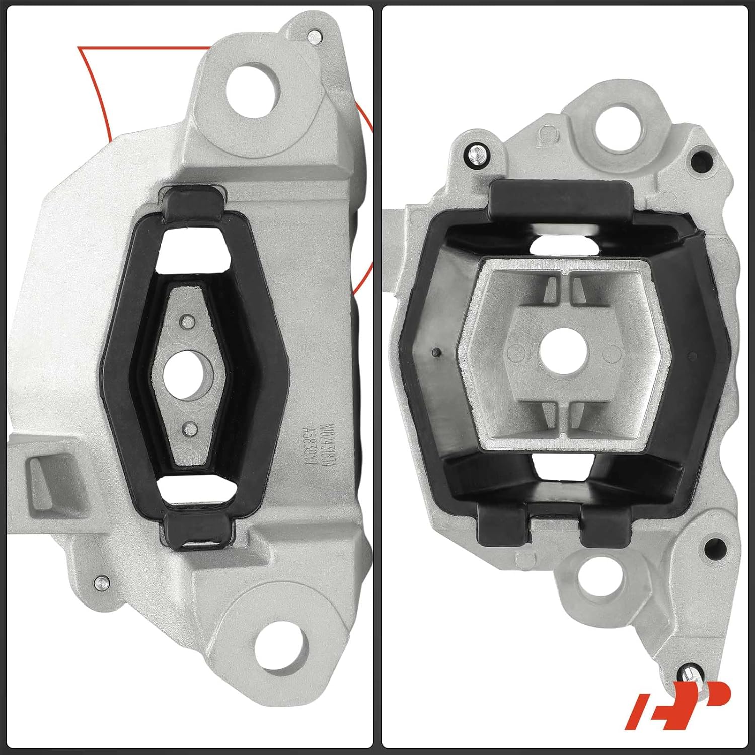 A-Premium Upper Transmission Mount Compatible with Ford Fusion 2013-2020, SSV Plug-in Hybrid 2019-2020 & Lincoln MKZ 2013-2020, 2.0L, Automatic Transmission