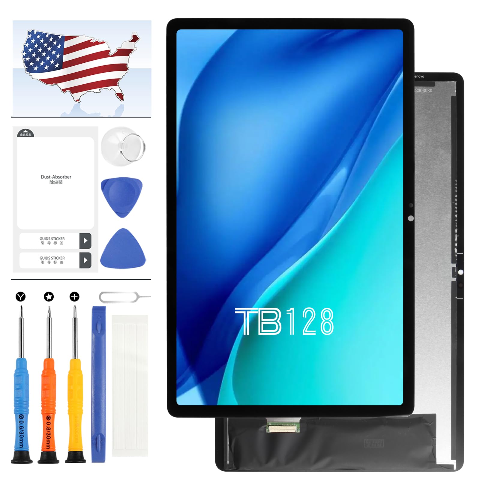 Amazon.com: TB125FU Screen Replacement for Lenovo Tab M10 Plus 3rd