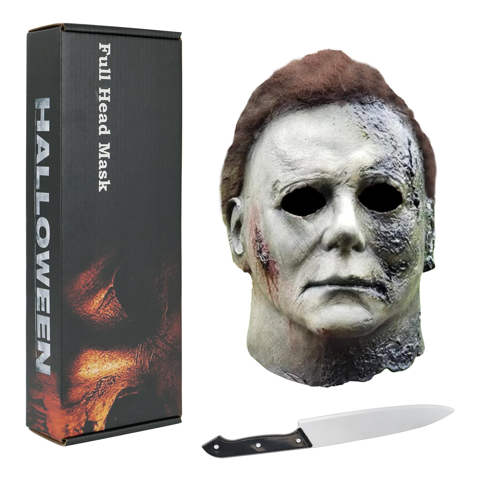 Xambop Halloween Michael Myers maschera horror cosplay accessori di scena.