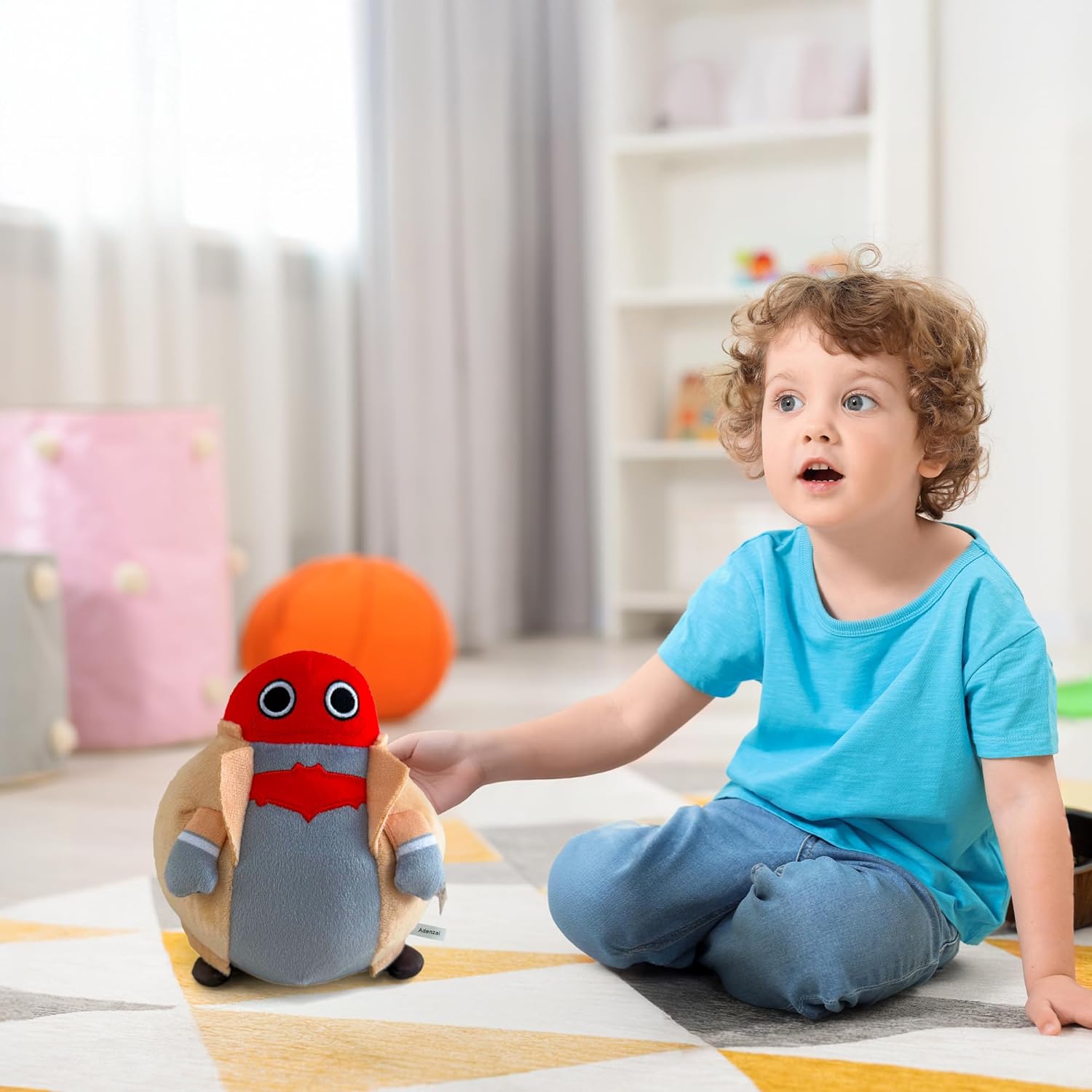 Plush – Chubby Hero Style Plush Soft Stuffed Toy Fat Jason Todd Plush Toy, Fat Jason Todd Plushies Soft Stuffed Animal, Squeezable Stress Relief Cute Collectible Soft Toy for Kids, Fan Gift