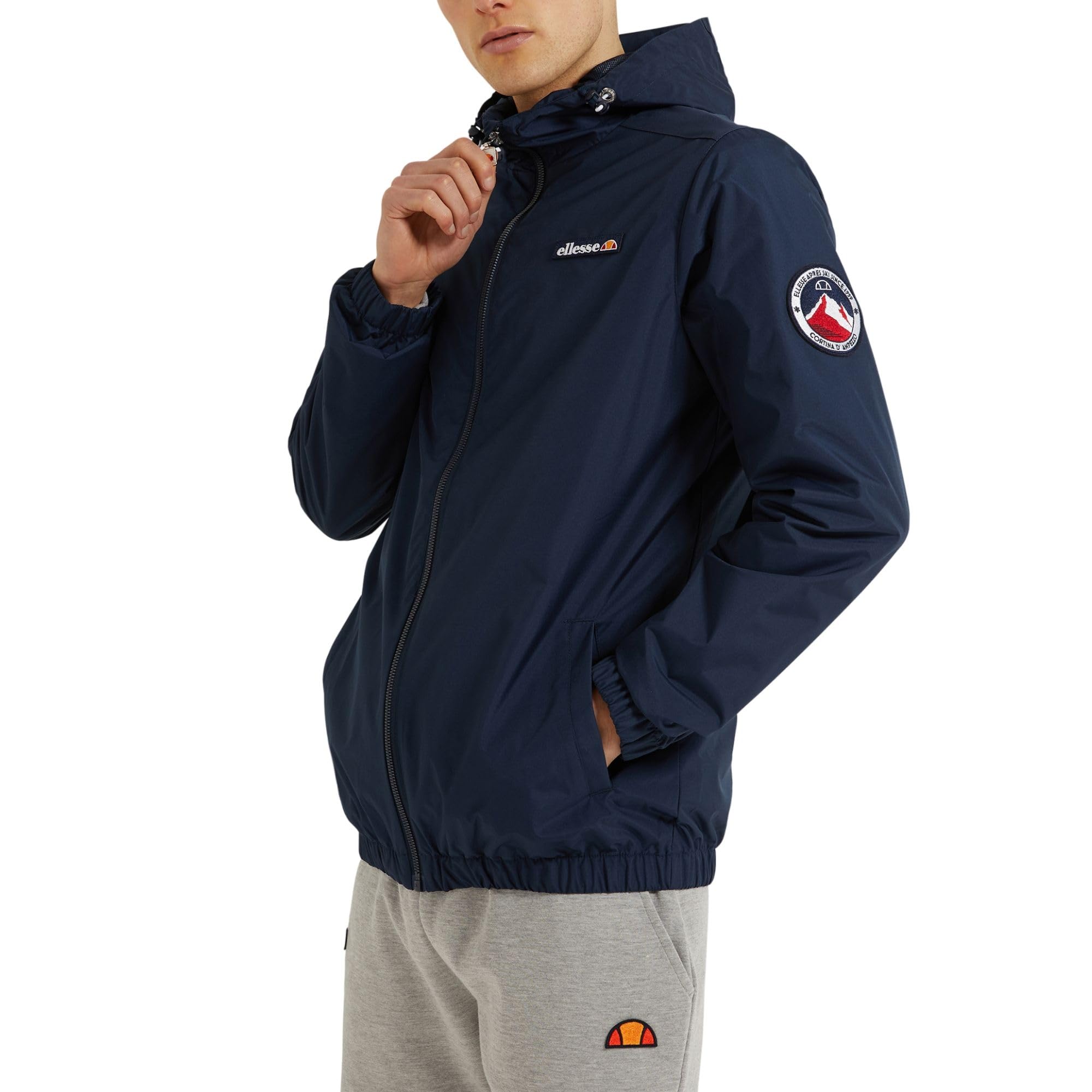 Ellesse Herren Leichte Jacke Terrazzo Übergangsjacke Regenjacke Windbreaker Wasserdicht