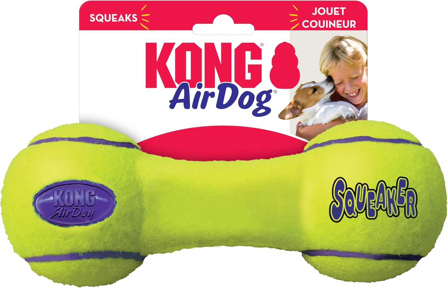 Kong Air Dog Squeaker Dumbell Large