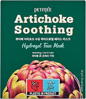 Petitfee Mascarilla de hidrogel calmante de a...