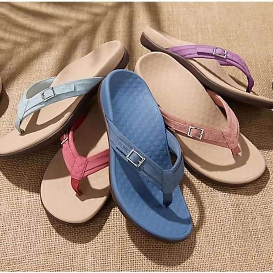 Amazon.com | Pylera Orthopaedic Summer Sandals, Soft Bottom Massage Wedge  Slide Flip Flops, Orthopedic Sandals with Arch Support (black, Adult,  Women, 6, Numeric, US Footwear Size System, Medium) | Slides