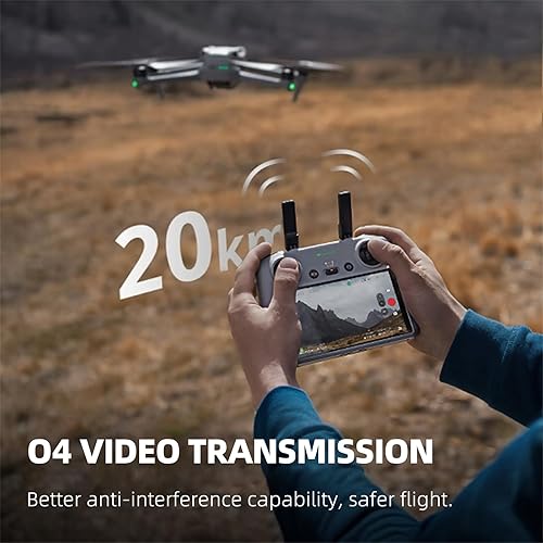 Miniatura 4 de Mando a distancia original Mini 4 Pro RC 2 para DJI Mini 4 PRO/Air 3 Drone, ligero y compacto con una pantalla FHD de 5.5 pulgadas, nuevo