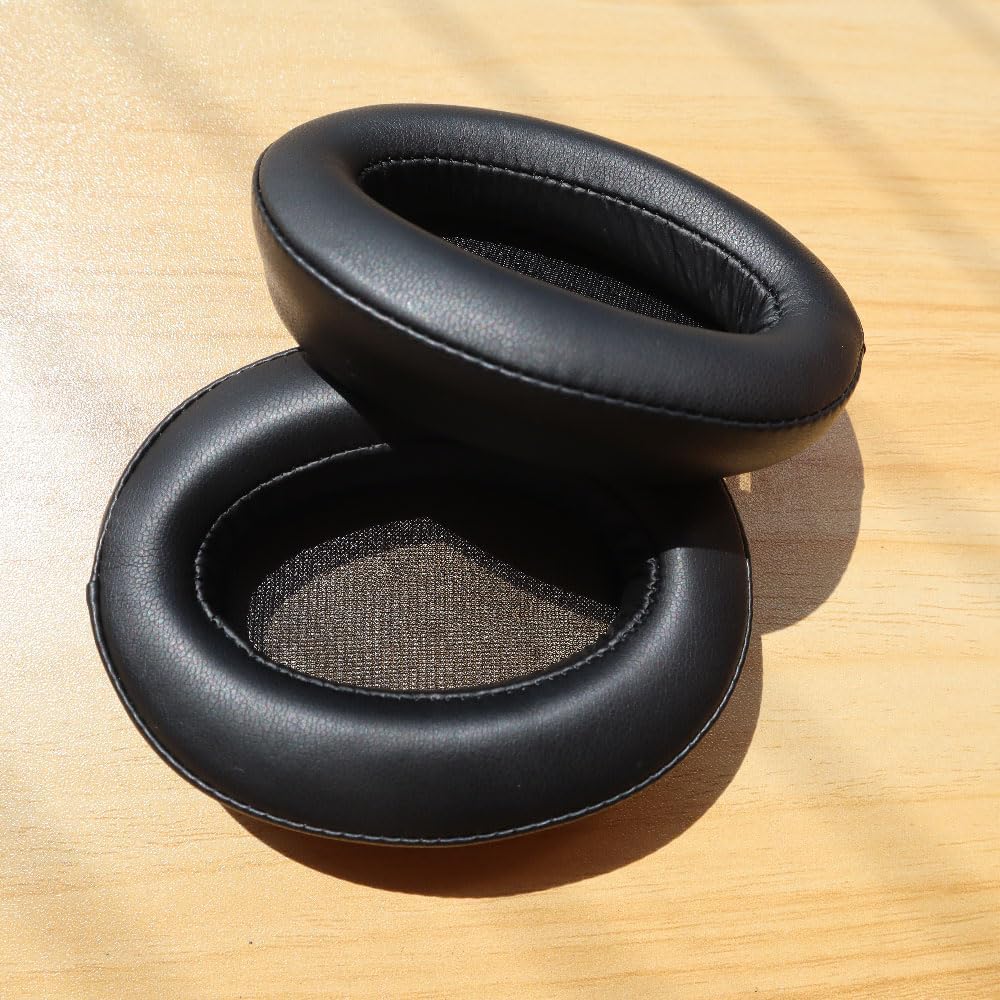 WH-H910N Ear Pads, Replacement Protein Leather Earpads Memory Foam Ear Cushions Repair Parts for Sony WH-H910N WH H910N Headphones - Black - Image 8