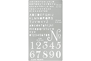 Aleks Melnyk No.422 Metal Stencil