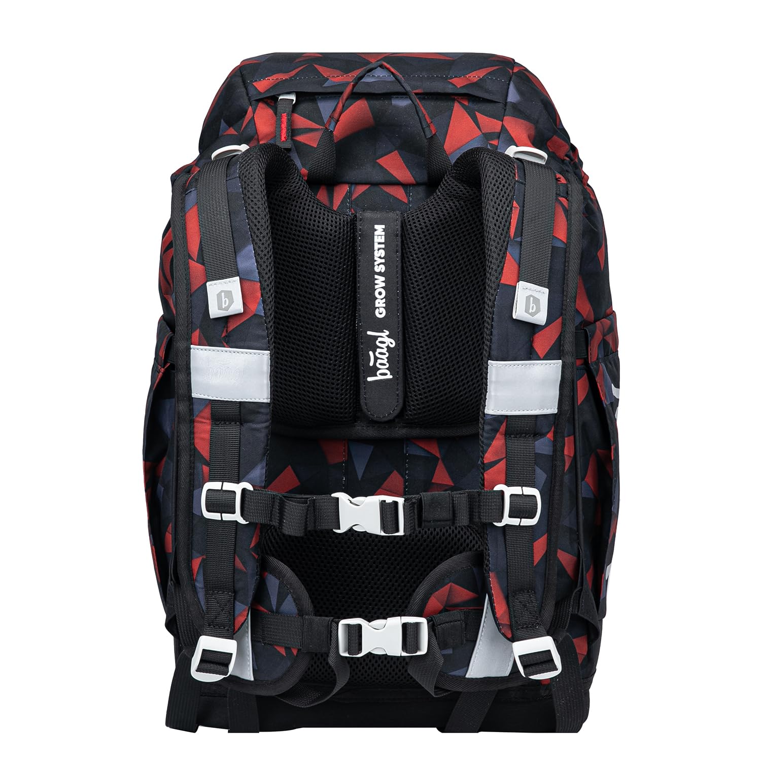 Baagl Mochila escolar para niños de 1ª clase, mochila escolar Airy Plus con sistema de espalda ergonómico y cinturón de cadera desmontable, mochila escolar ultraligera para escuela primaria, escuela | Compartimento aislado para aperitivos; cierre magnétic