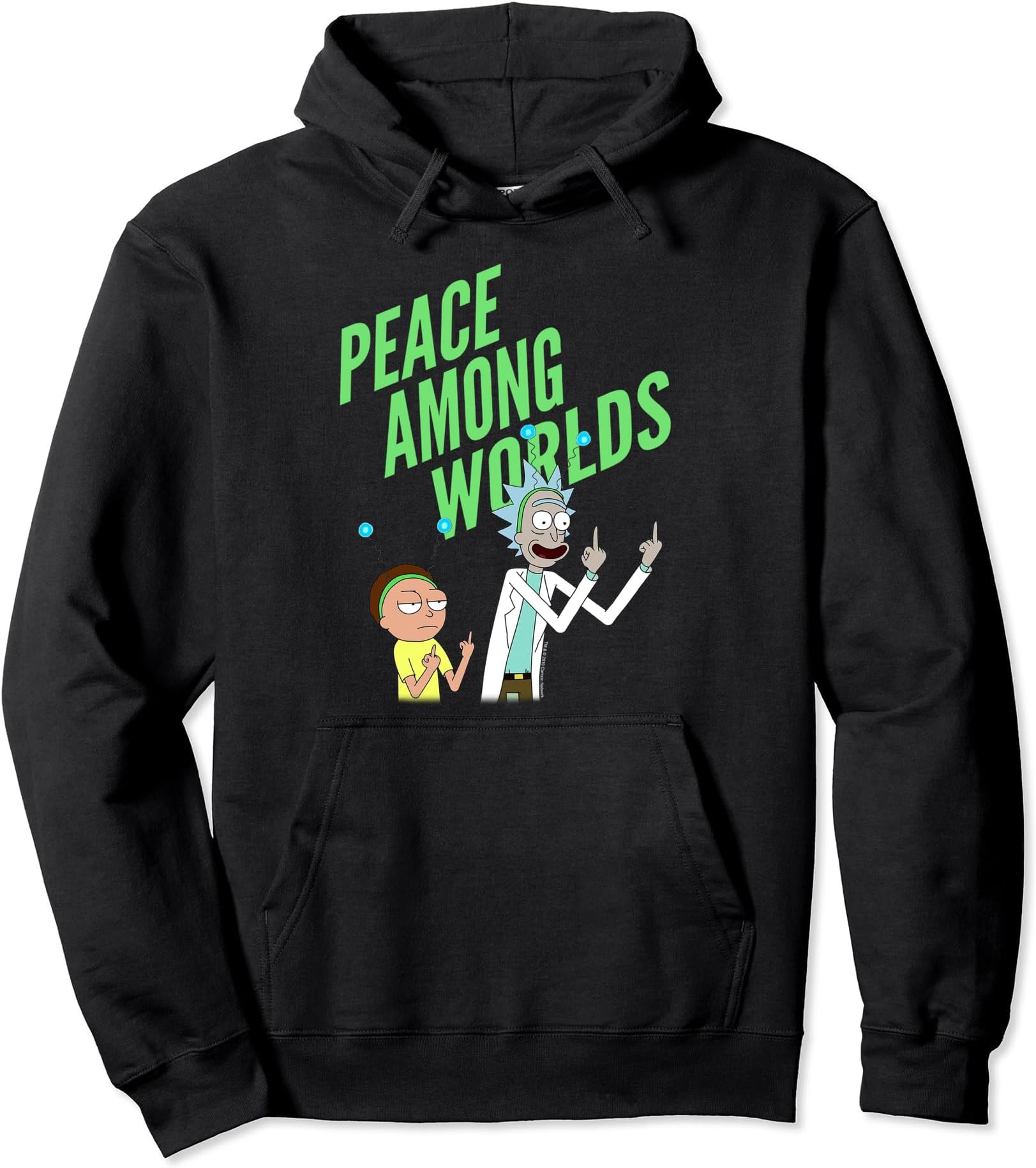 adidas rick and morty sweatshirt