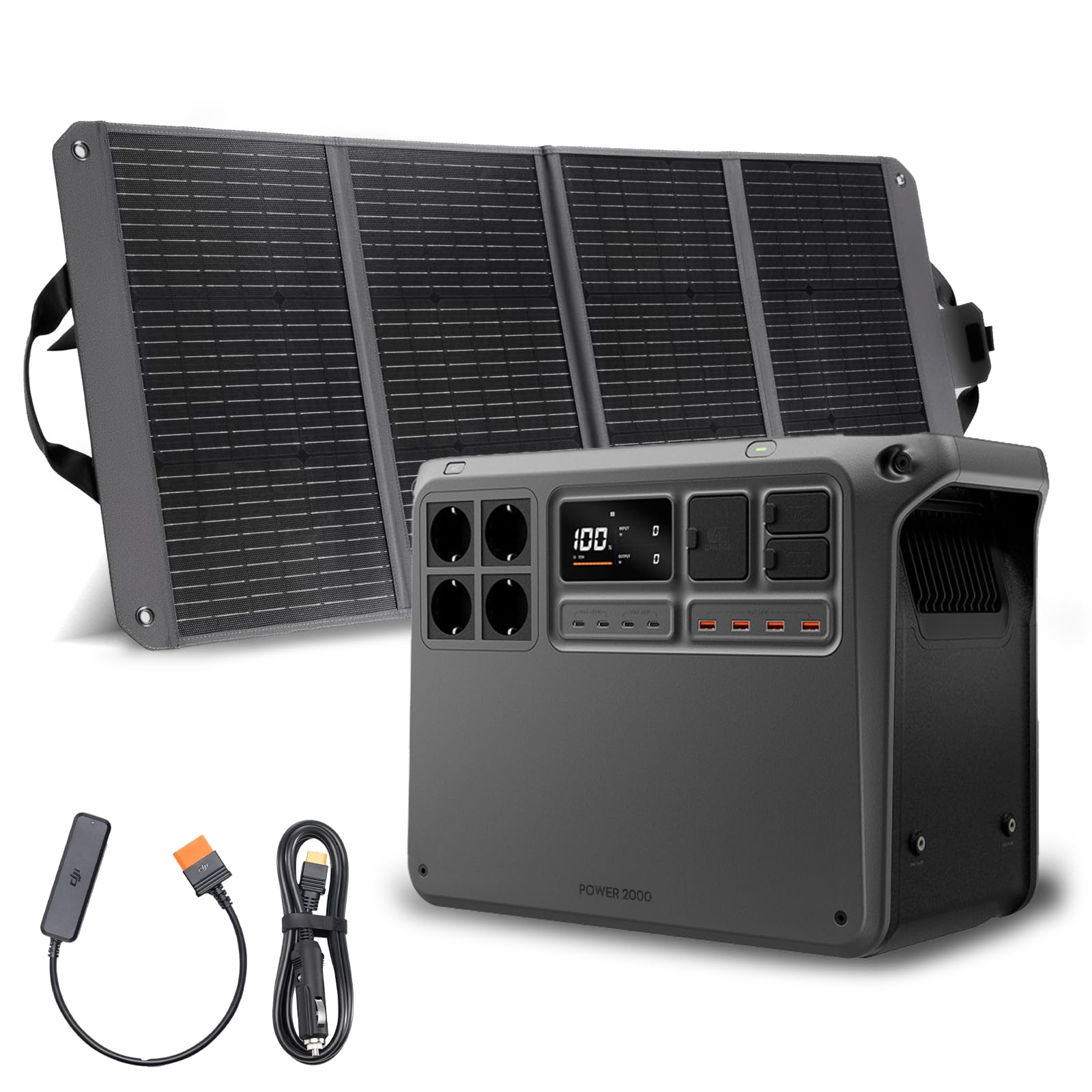 DJI Power 2000 Tragbare Powerstation 2048 Wh