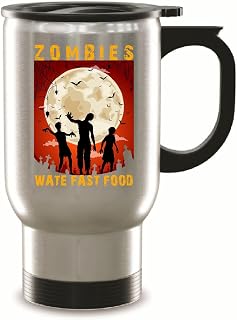 Halloween Gift Ideas Fun and Food Themed for Everyone 14oz Steinless Steel Travel Mug