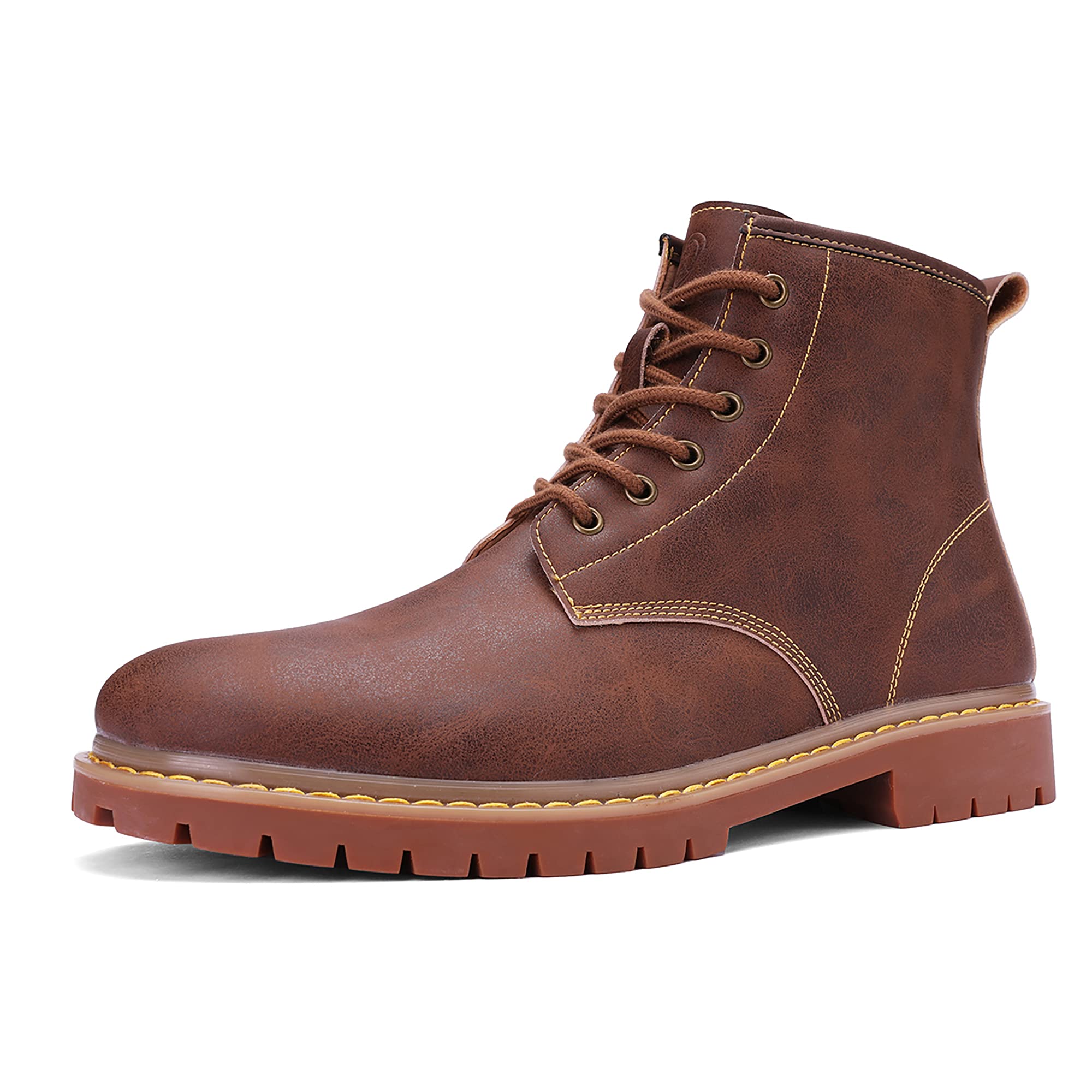 EYUSHIJIAMen's Outdoor Waterproof Snow Boots Hiking Shoes