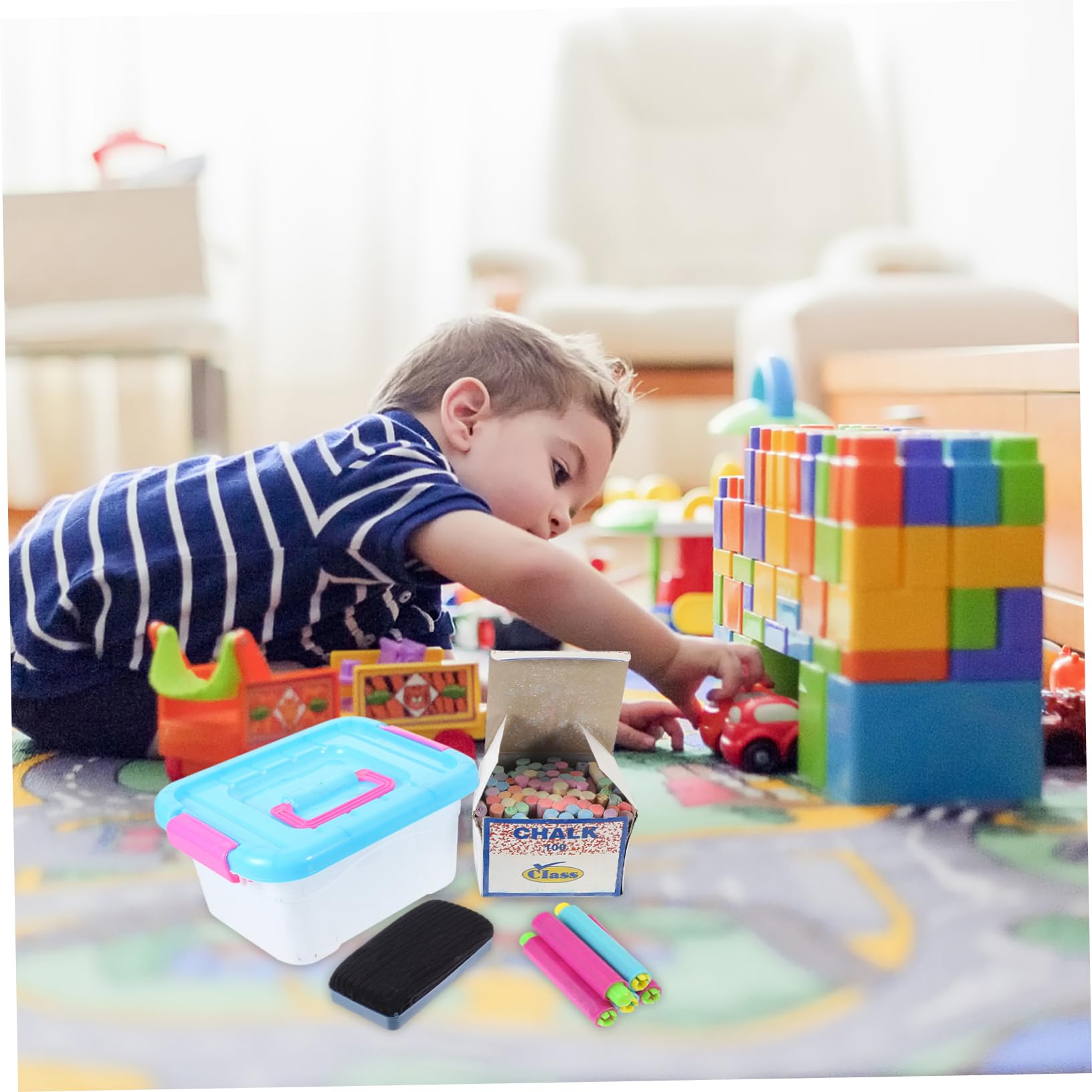 1 Set Gessetti Colorati per Lavagna per Scuole e Attività Creative Sicuri e Facili per Insegnanti Colore Casuale