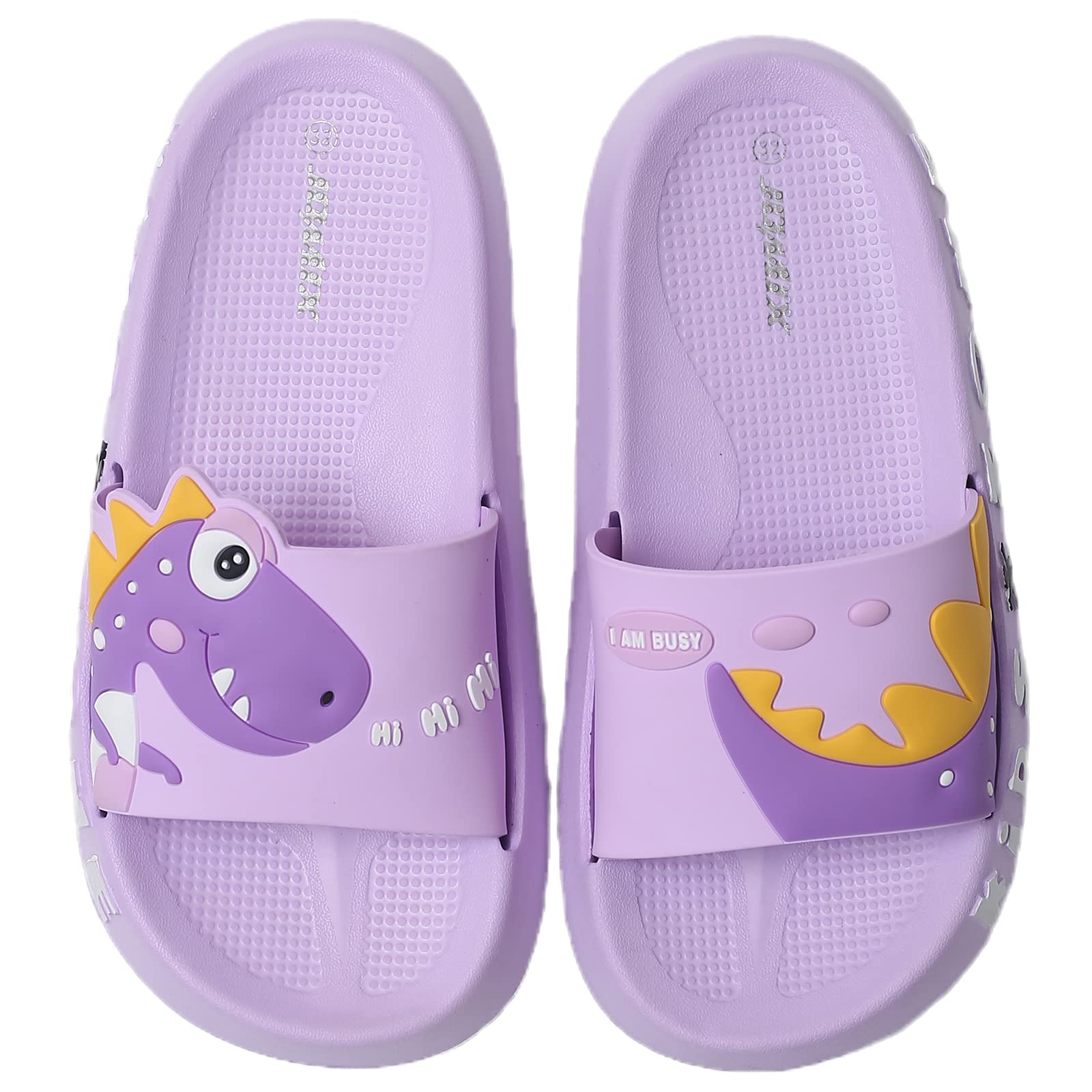 JOMIX Chanclas Niño Piscina Chanclas Niña Unisexo Niños Sandalias Verano Comodas Playa Mar Ducha Baño Suaves Chanclas Dinosaurios Suela Gruesa