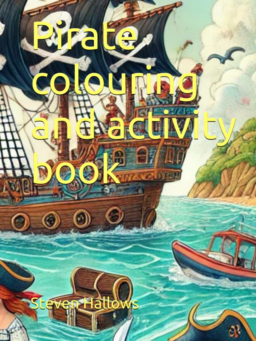 pirate colouring and activity book (colouring and activity books)