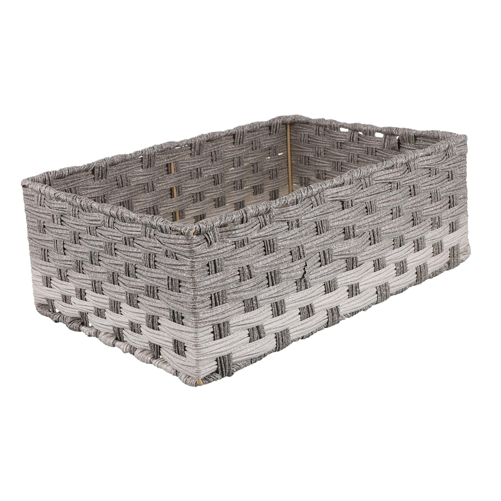 Cesta de almacenamiento gris PRETYZOOM de mesa para oficina y cocina