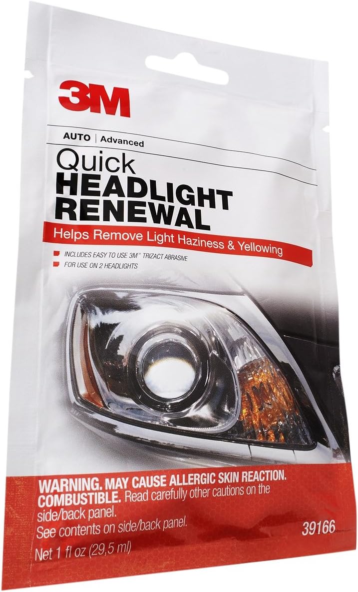 3M 39166case Quick Headlight Renewal Kit, 6 Pack, Light Kit Amazon Canada