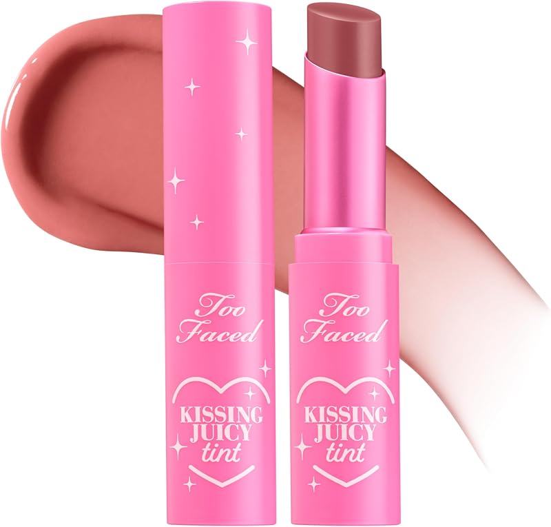 Kissing Juicy Tint Lip Balm | Hydrating, Long Lasting Lip Stain for Instant Color + Shine with Juicy Scents, 0.10 Ounce