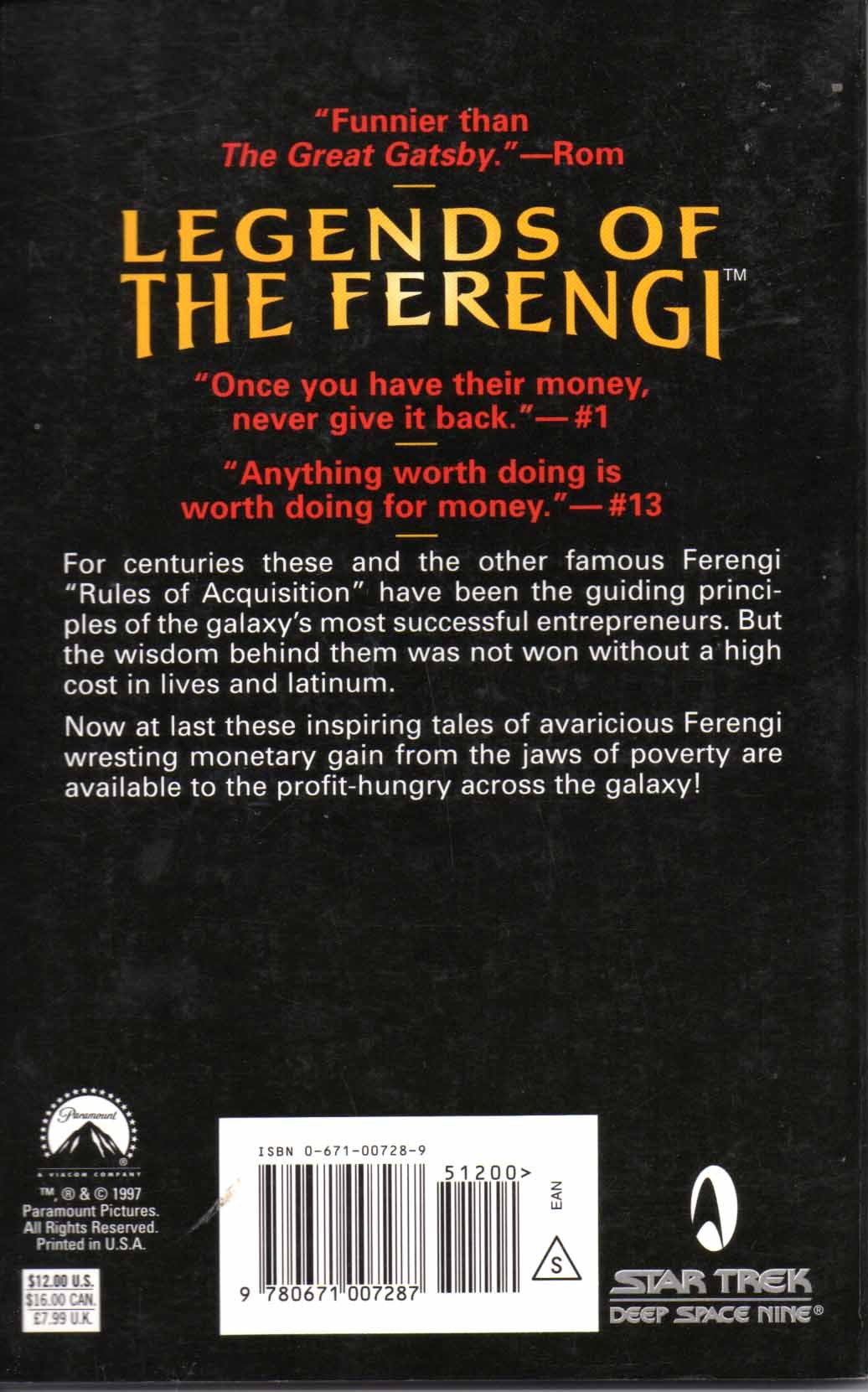 Legends of the Ferengi (Star Trek: Deep Space Nine) - Image 2