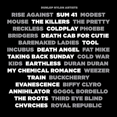 Vista 7 de JIM DUNLOP 44P100 - Púas de guitarra estándar de nailon de 0.039 pulgadas, paquete de 12