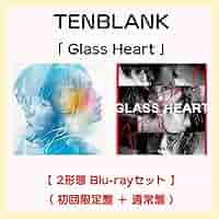 初回限定盤 TENBLANK CD+Blu-ray/Glass Heart CD New TENBLANK Glass Heart First Limited Edition CD Blu-ray
