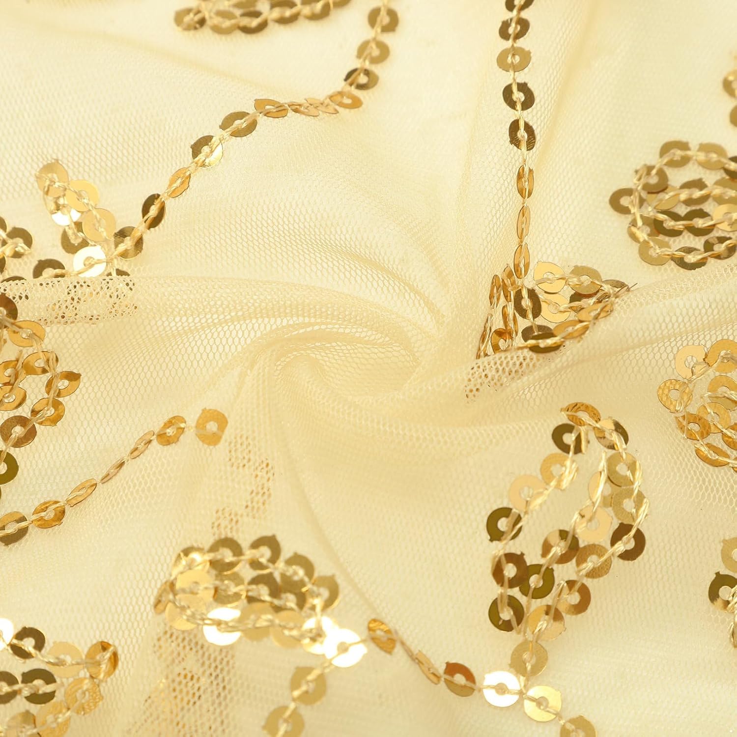 Women's 1920s Sequin Shawl Wraps Fringe Glittering Cape Scarf For Evening Wedding Party - Image 4