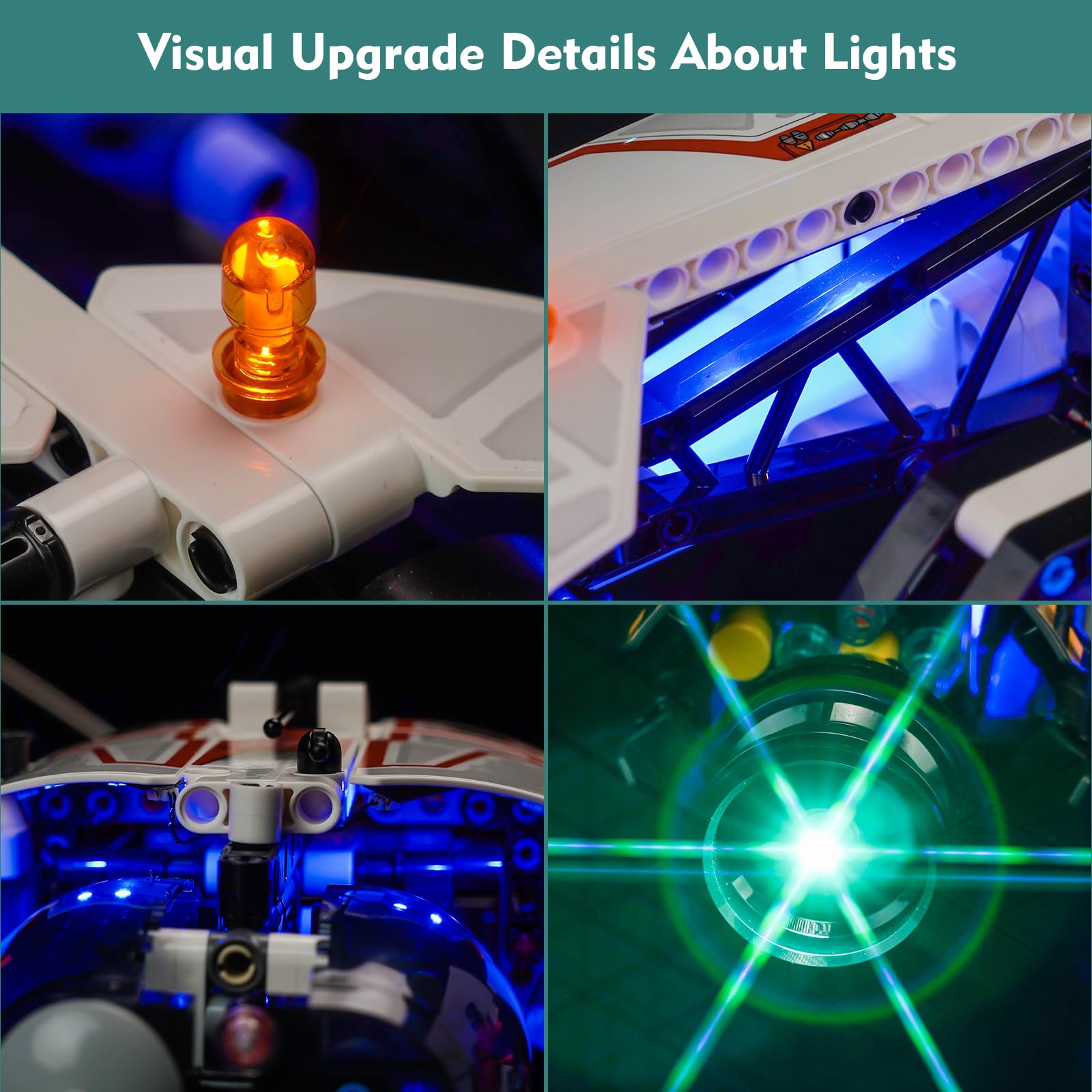 SPTA ディテーリングライト LEDスワールライト Amazon.co.jp: LocoLee LEDライトキット レゴ VTOL