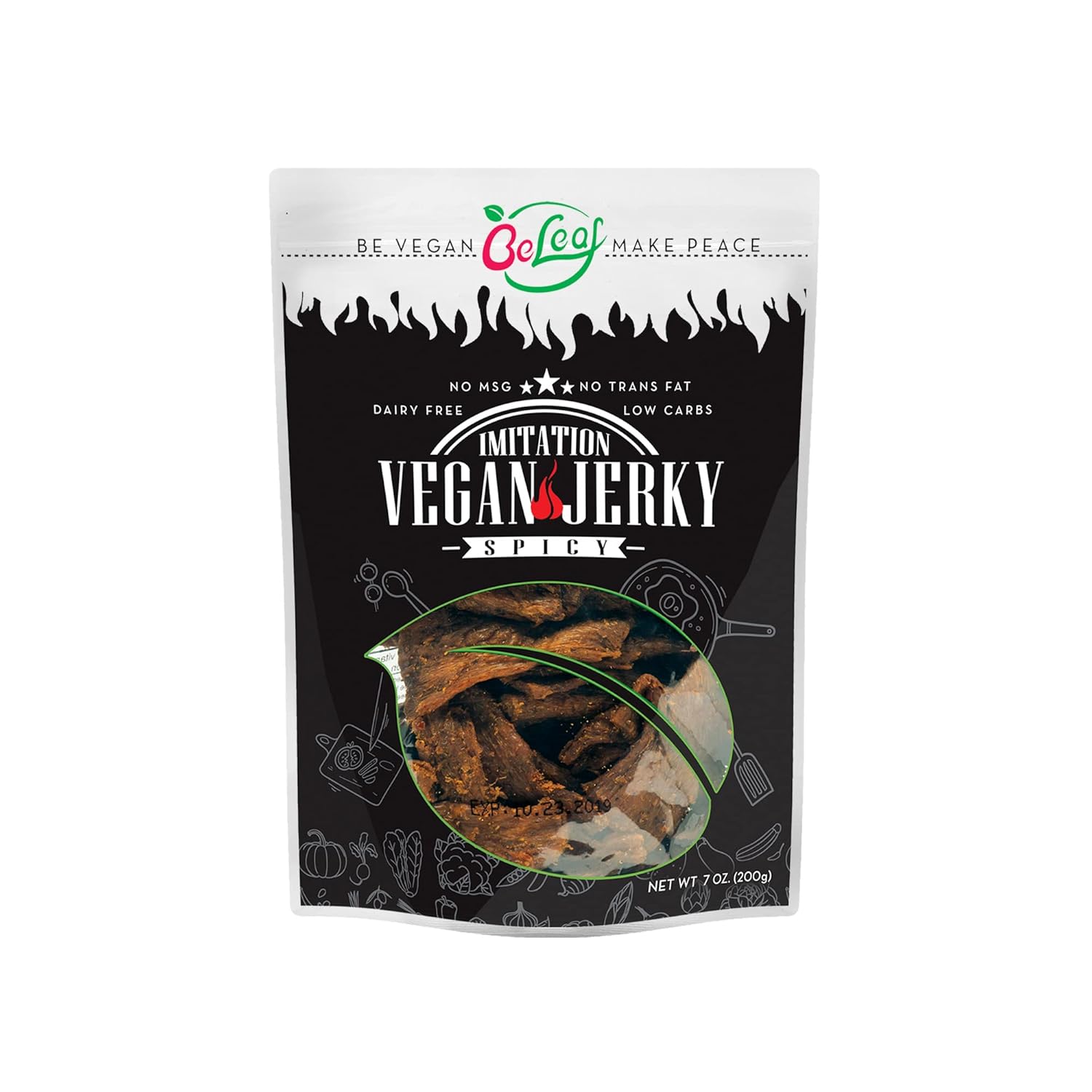 BELEAF Spicy Vegan Jerky