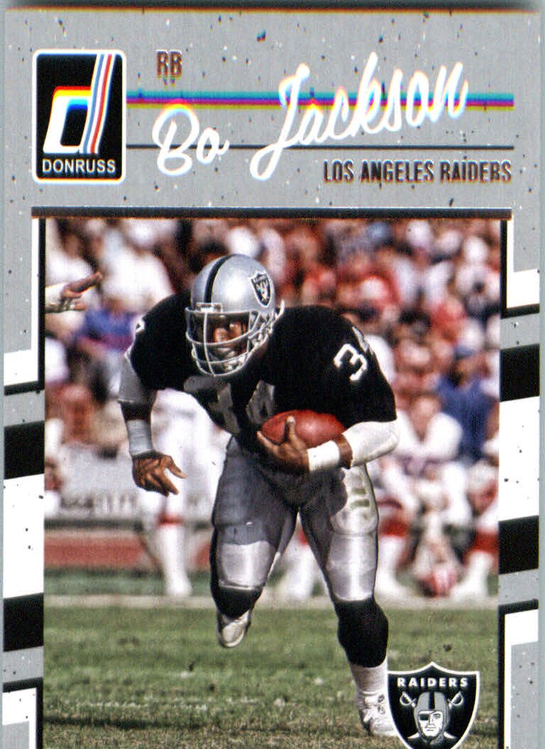 Amazon.com: 2016 Donruss #225 Bo Jackson Los Angeles Raiders Football Card-MINT  : Collectibles & Fine Art