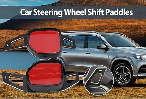 Miniatura 9 de Terisass 2011 para paletas  para extensión de palanca de cambios de paletas, 2 piezas, extensiones de paletas de cambio de volante de automóvil,