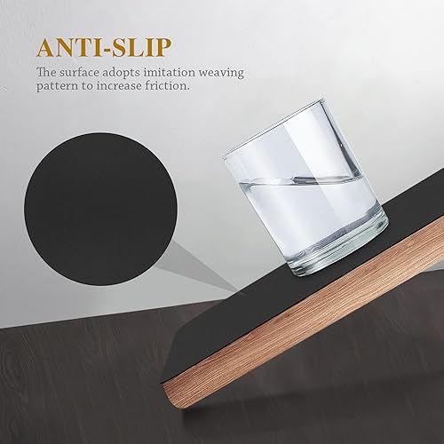 Miniatura 6 de Bacgnyer Juego de 4 manteles individuales con posavasos, resistentes a las manchas de calor, resistentes a los arañazos, antideslizantes,