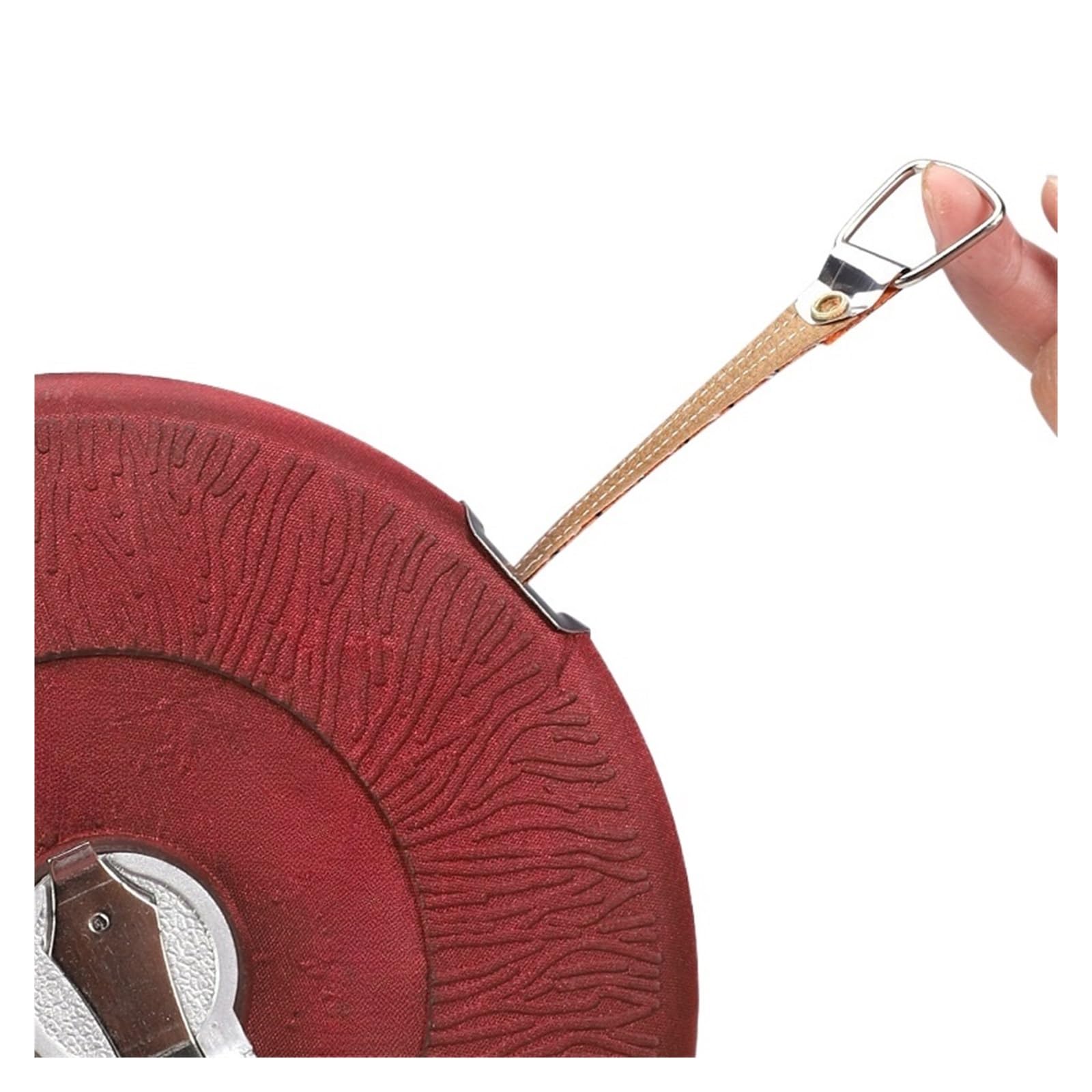 Cinta métrica Herramienta de medición manual fibra grado ingeniería 20/50M y regla métrica for construcción(50m)
