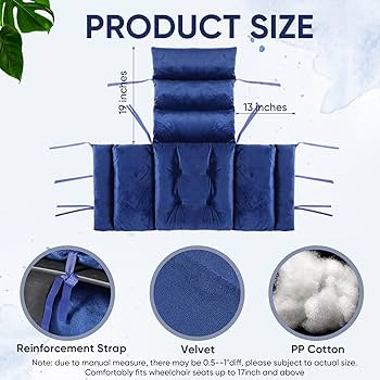 セシルさん専用車椅子用クッション 2個セット ブルー9,800円 セシルさん専用車椅子用クッション 2個セット ブルー9,800円