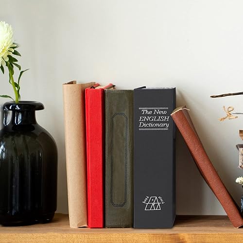 Miniatura 4 de Caja de bloqueo seguro libro de desviación de diccionario Ohuhu con bloqueo de combinación