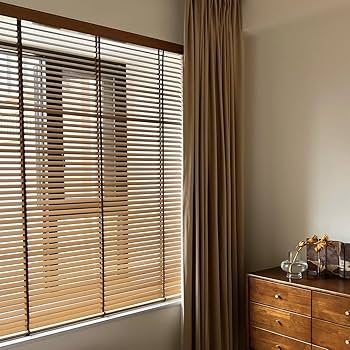 Amazon.co.jp: ウッドブラインド木製ベネチアンブラインド50mmスラット Amazon.co.jp: ウッドブラインド木製ベネチアンブラインド50mmスラット