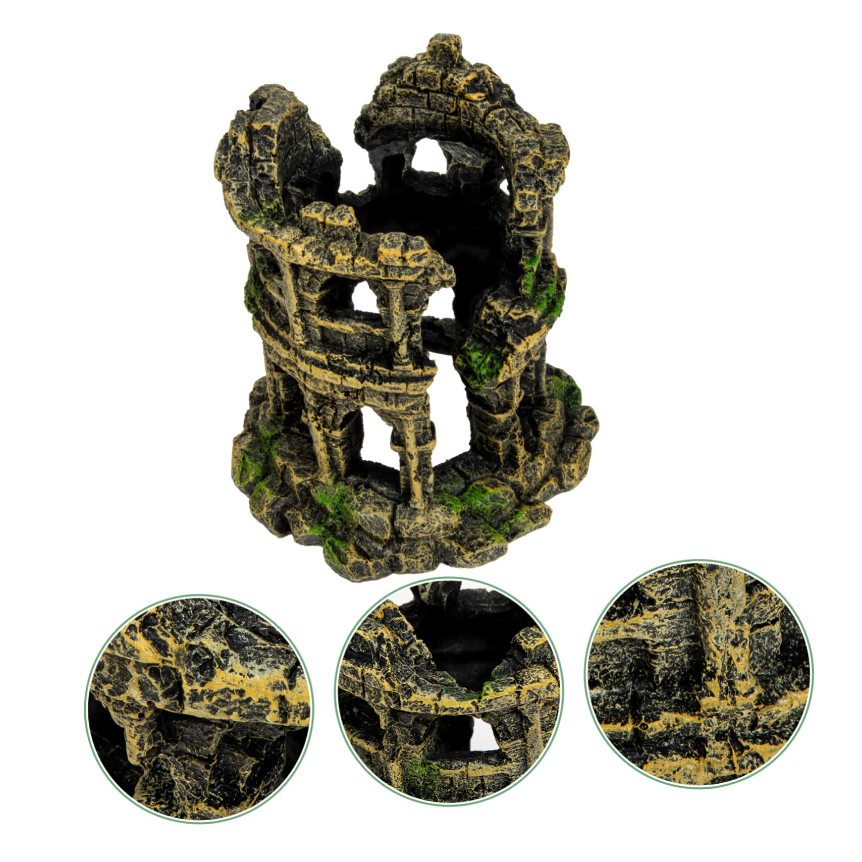 コロッセオ 置物 Amazon.co.jp: BESPORTBLE 水族館用ローマコロッセオ樹脂製装飾品 汽