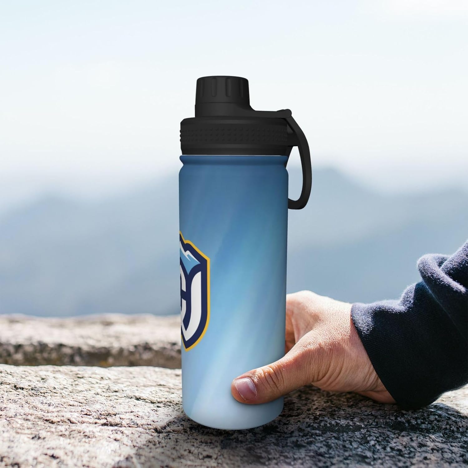 Whitman College 18oz Sports Insulated Kettle Stainless Steel Water Bottles Outdoors