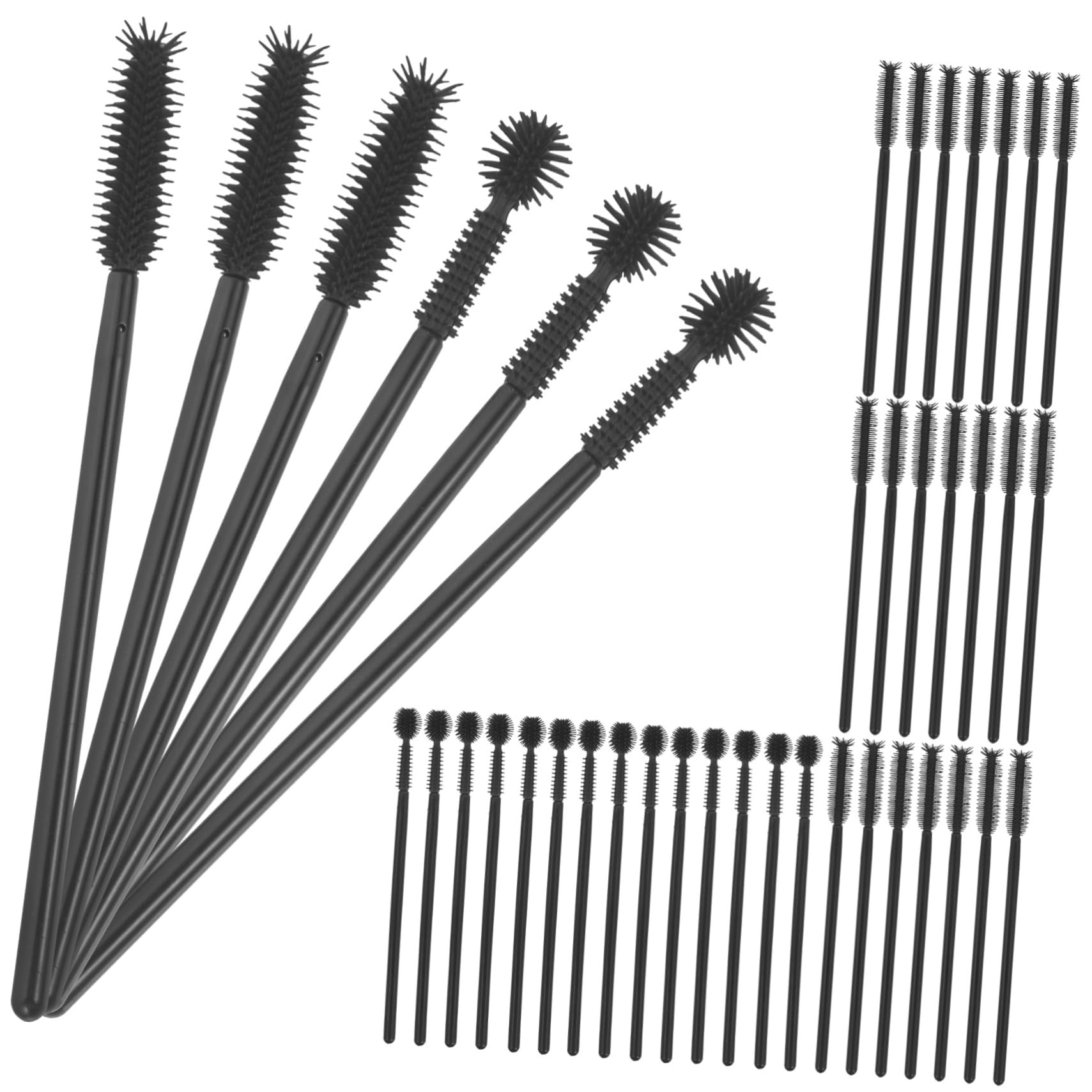 OSOLADY 100Pcs Disposable Eyelash Brush Cosmetic Applicators for Lash Extensions Eyebrows present for Makeup Lovers Skin Friendly Durable Design for Professional Home