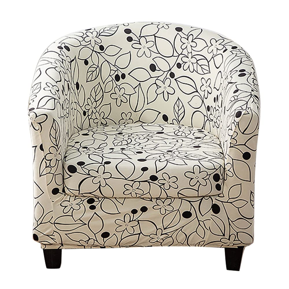 Housse de Fauteuil Chesterfield Tissu Extensible Maggie Blu Chic