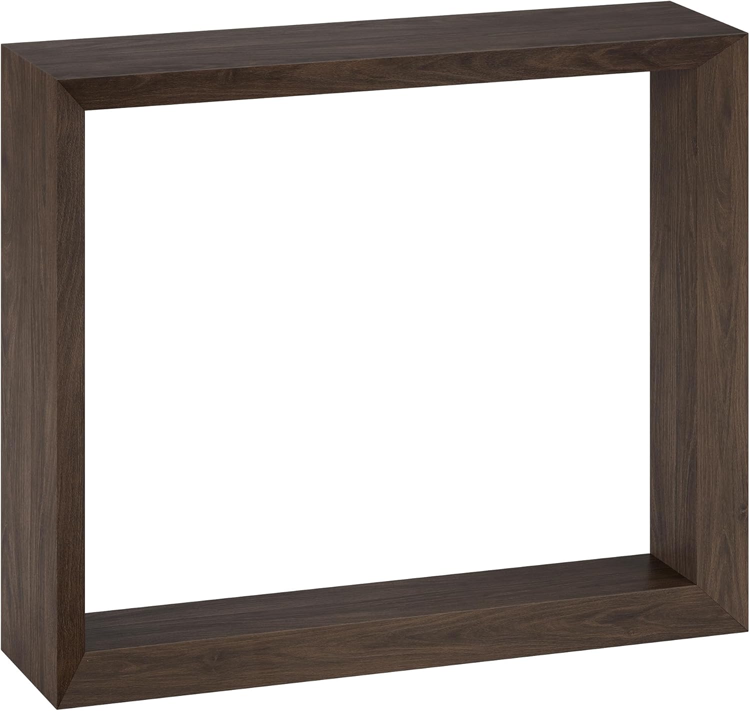 Henn&Hart 36" Wooden Rectangular Console Table Entryway Table, Sofa Table for Entryway, Living Room, Couch, Hallway, or Office, Warm Brown