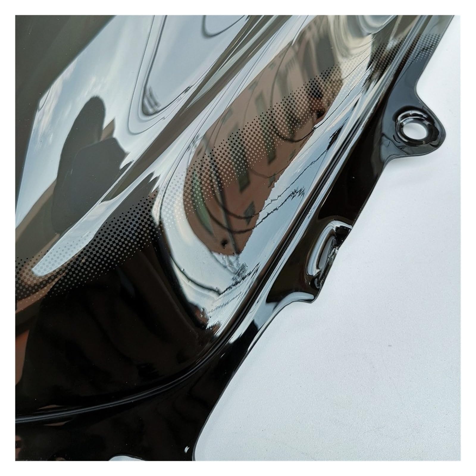 Cupolino Moto Per R1 2015 2016 2017 15-17 Moto Parabrezza Vento Deflettore Bolla Innalzamento Fumo Nero Parabrezza(Smoke)