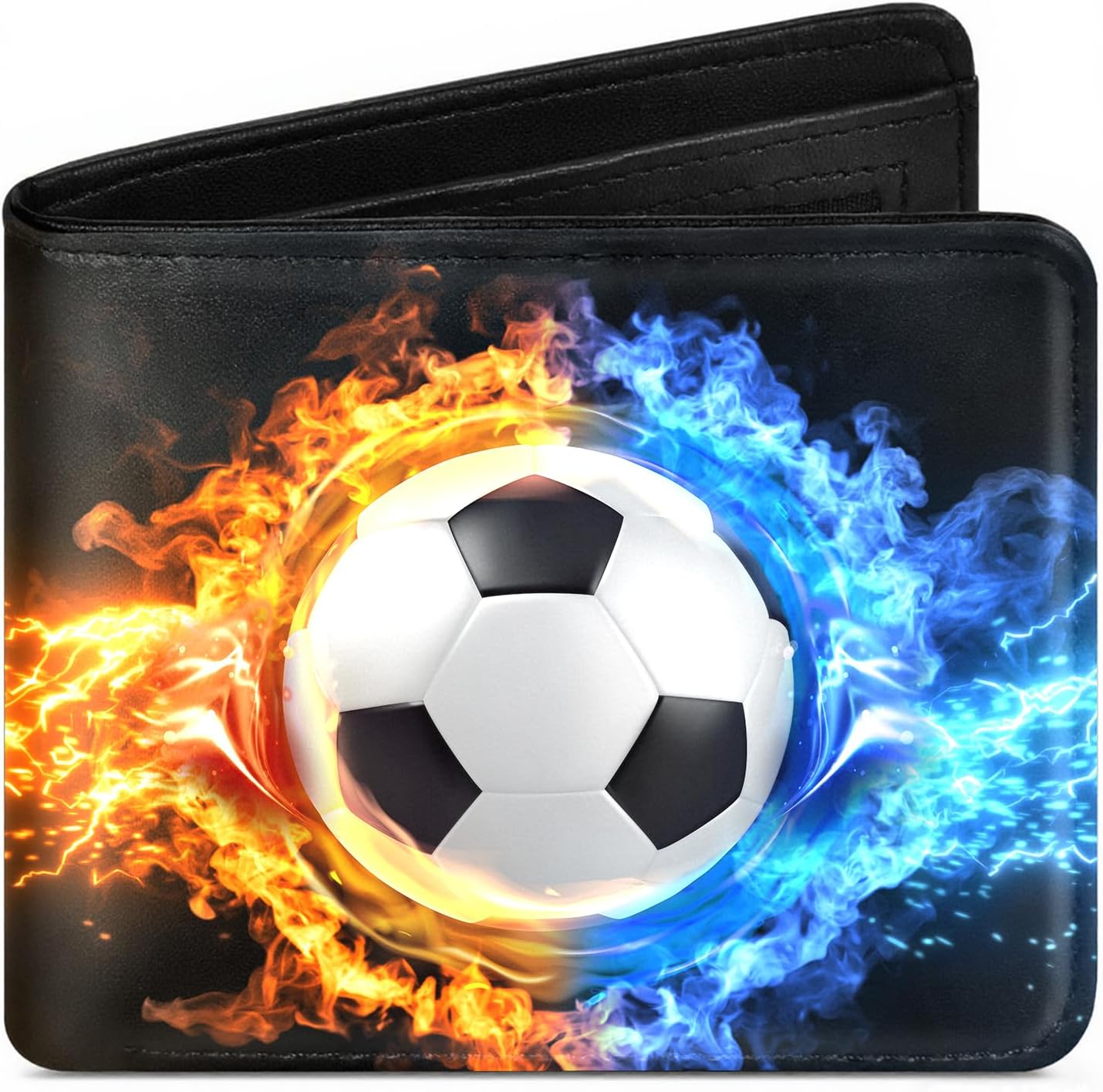 Kids Wallet for Boys, Teen Wallet for Kids Ages 5-14 Funny Leather Bifold Rfid Blocking Coin Pocket Birthday Christmas Gift for Boy Youth Teenager Gamepad