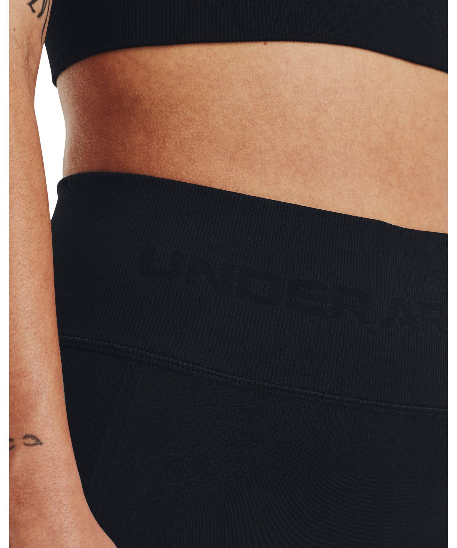 Legginsy treningowe Under Armour Train czarne gładkie