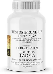 TestosteroneUP Tripla Ação Tst Natural Pré Hormonal Homem