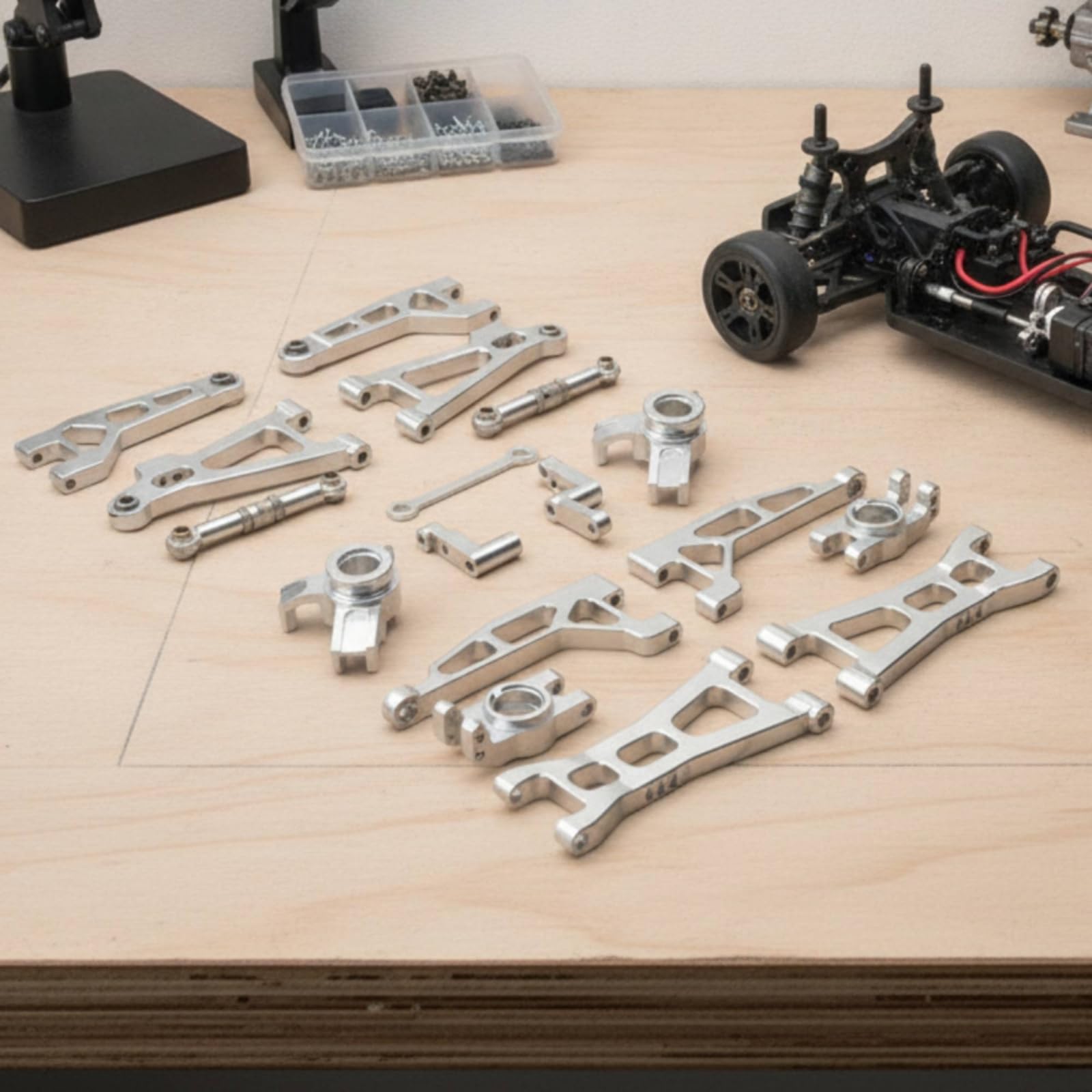 Kit Collegamento Sospensione Resistente Tirante Accessori per Manutenzione, Azzurro Cielo